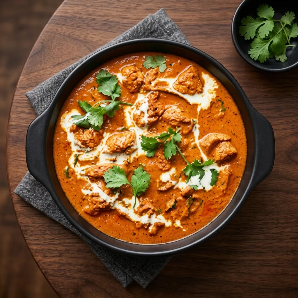 Butter chicken curry at Himalayan Fusion on Hamilton Road London Ontario