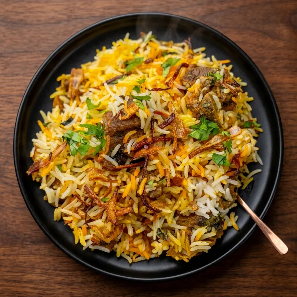Chicken biryani takeout at Himalayan Fusion Indian restaurant London Ontario
